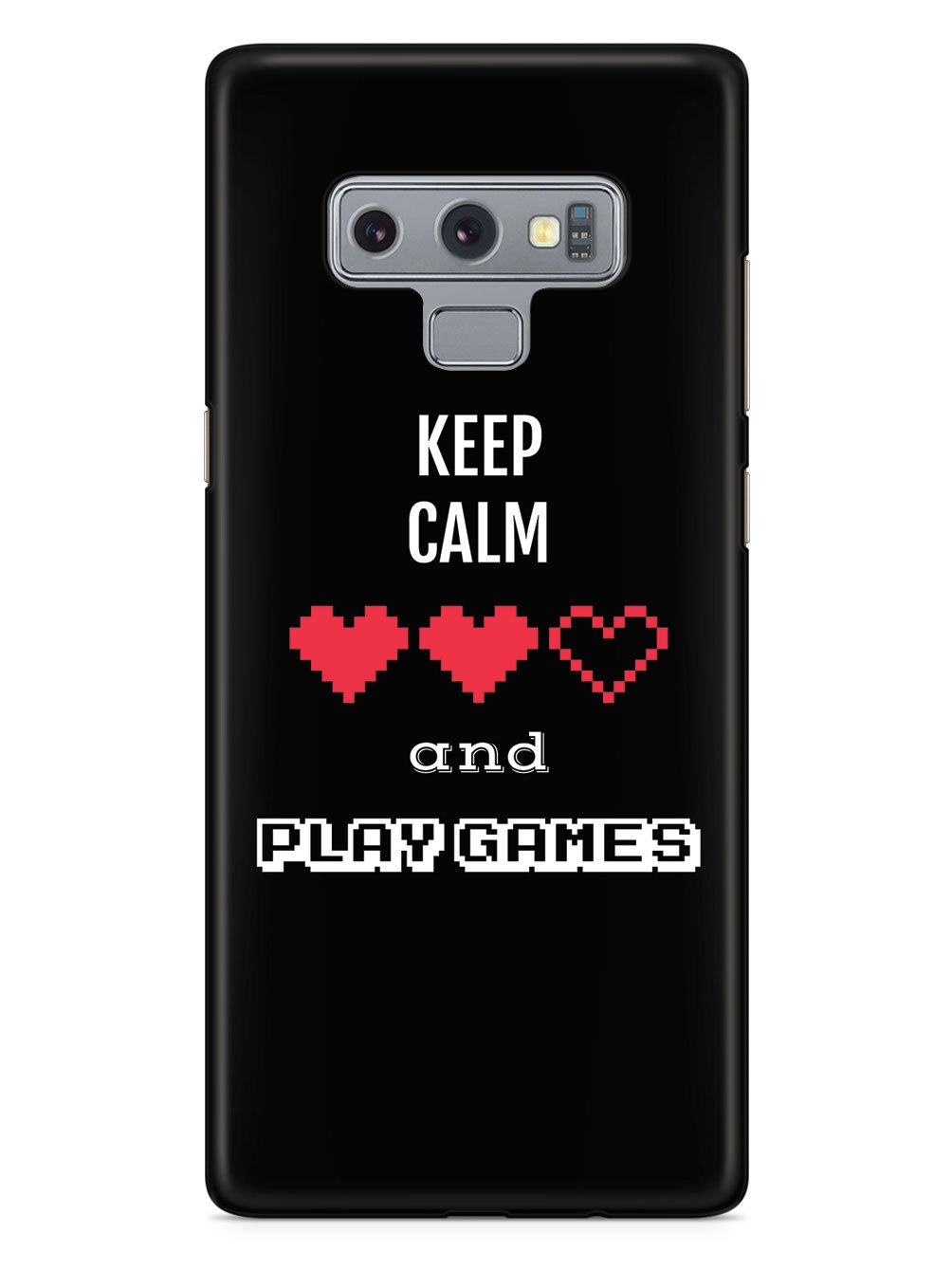 Keep Calm and Play Games - Gamer Case