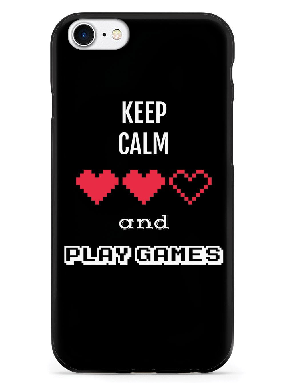 Keep Calm and Play Games - Gamer Case