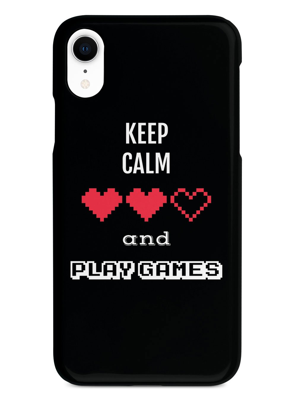 Keep Calm and Play Games - Gamer Case