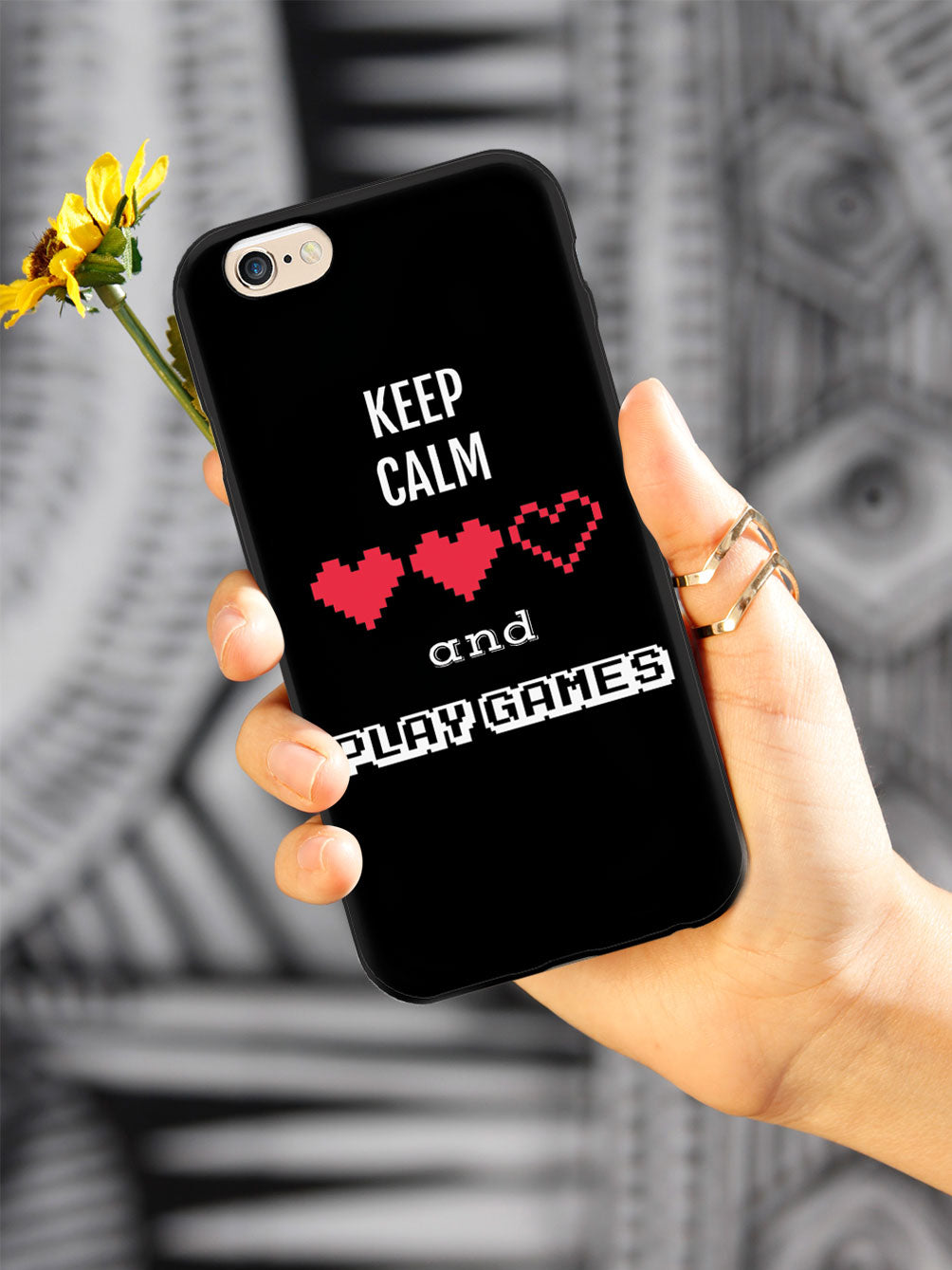 Keep Calm and Play Games - Gamer Case
