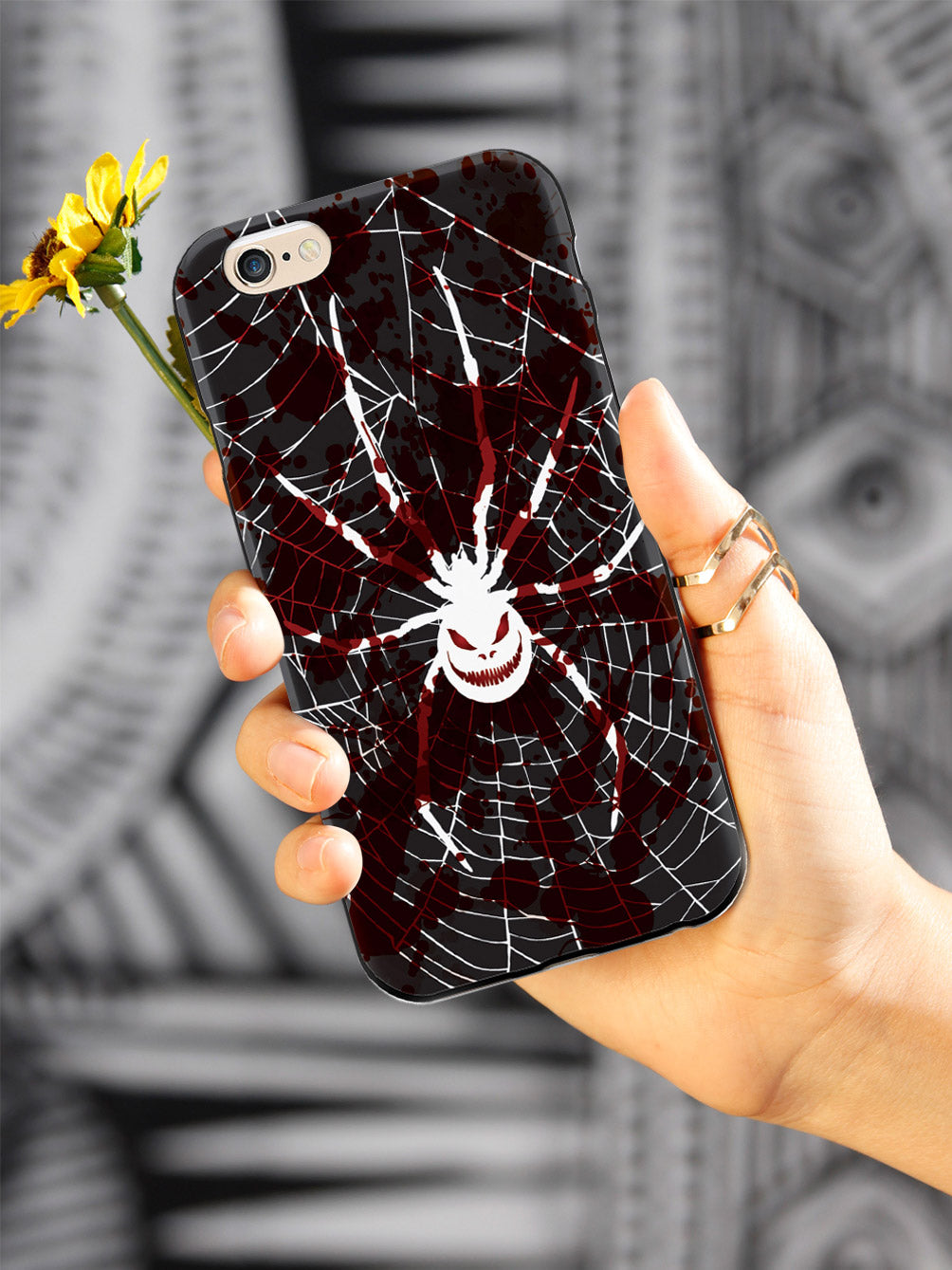 Spooky Spider - Bloodstained Cobweb Case
