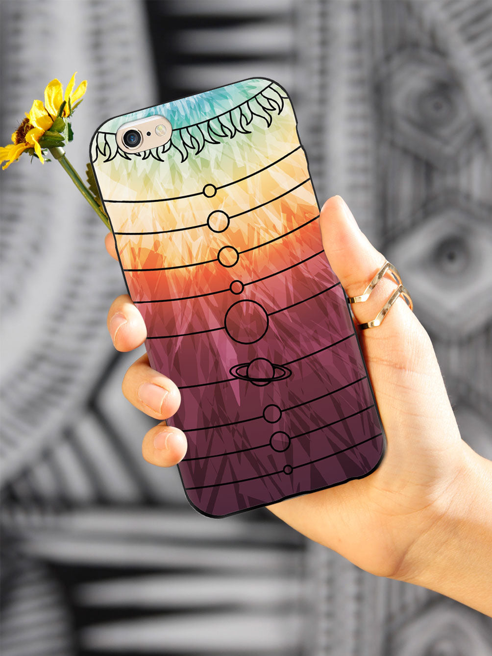 Rings of the Solar System - Black Case