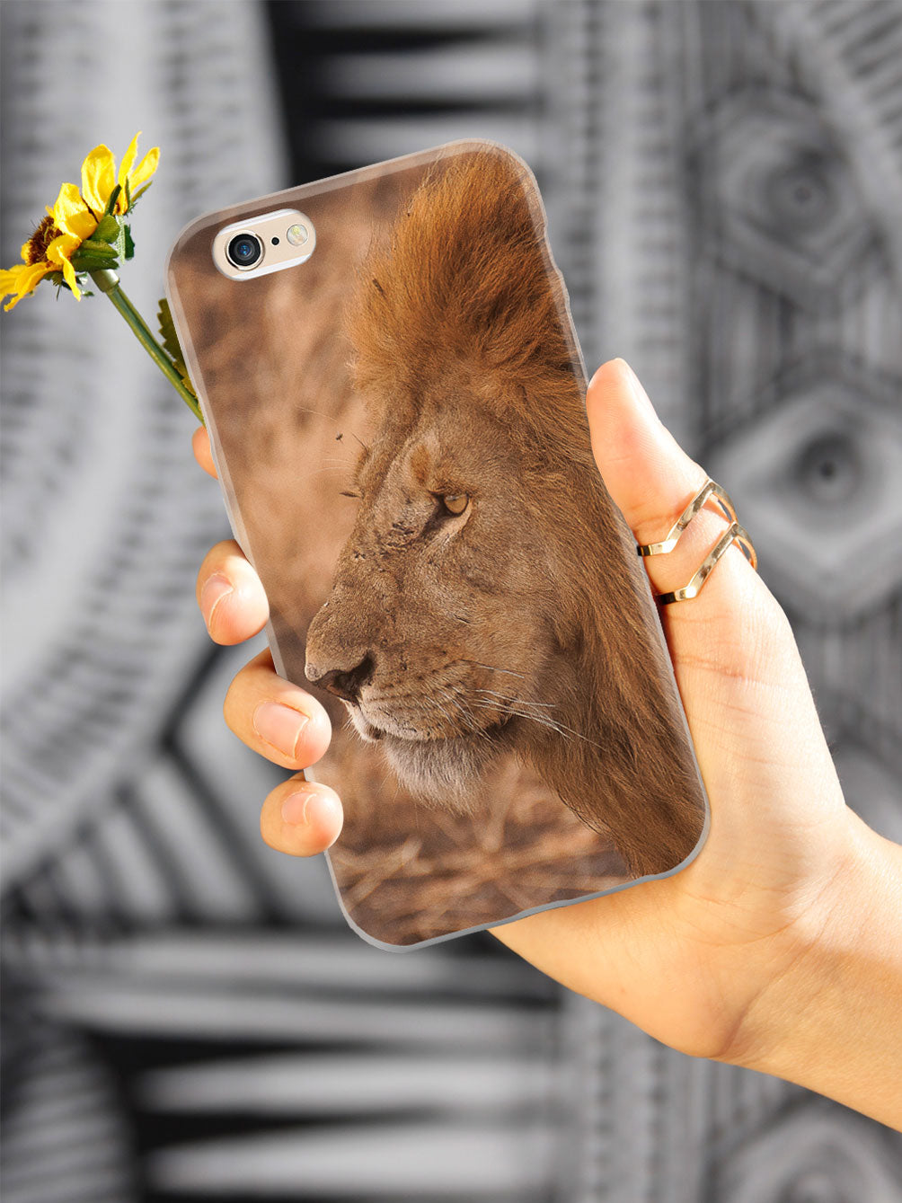 Majestic Lion Profile Case