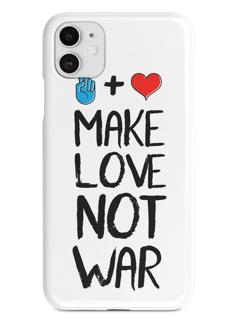 Make Love Not War - White Case