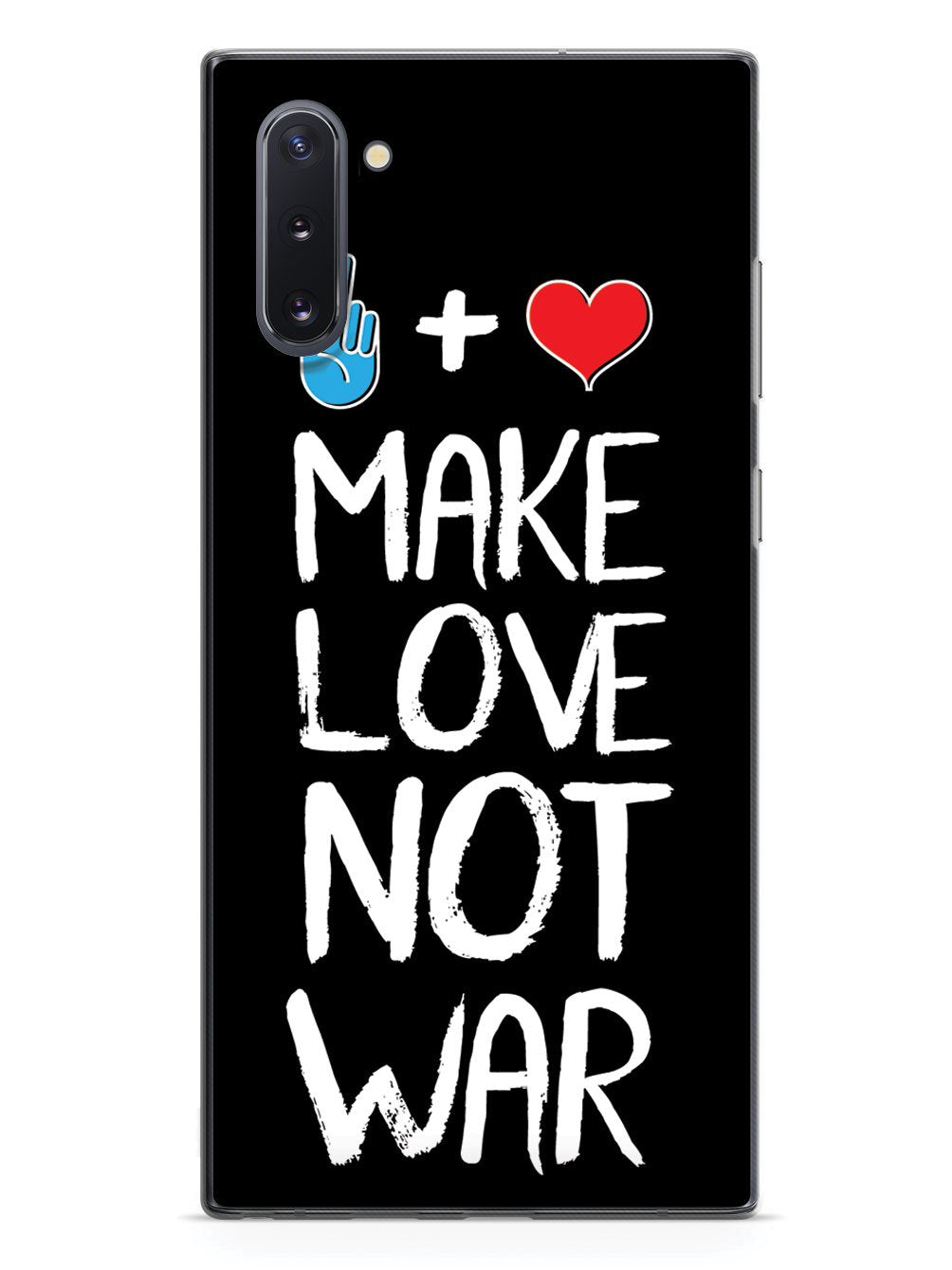 Make Love Not War - Black Case