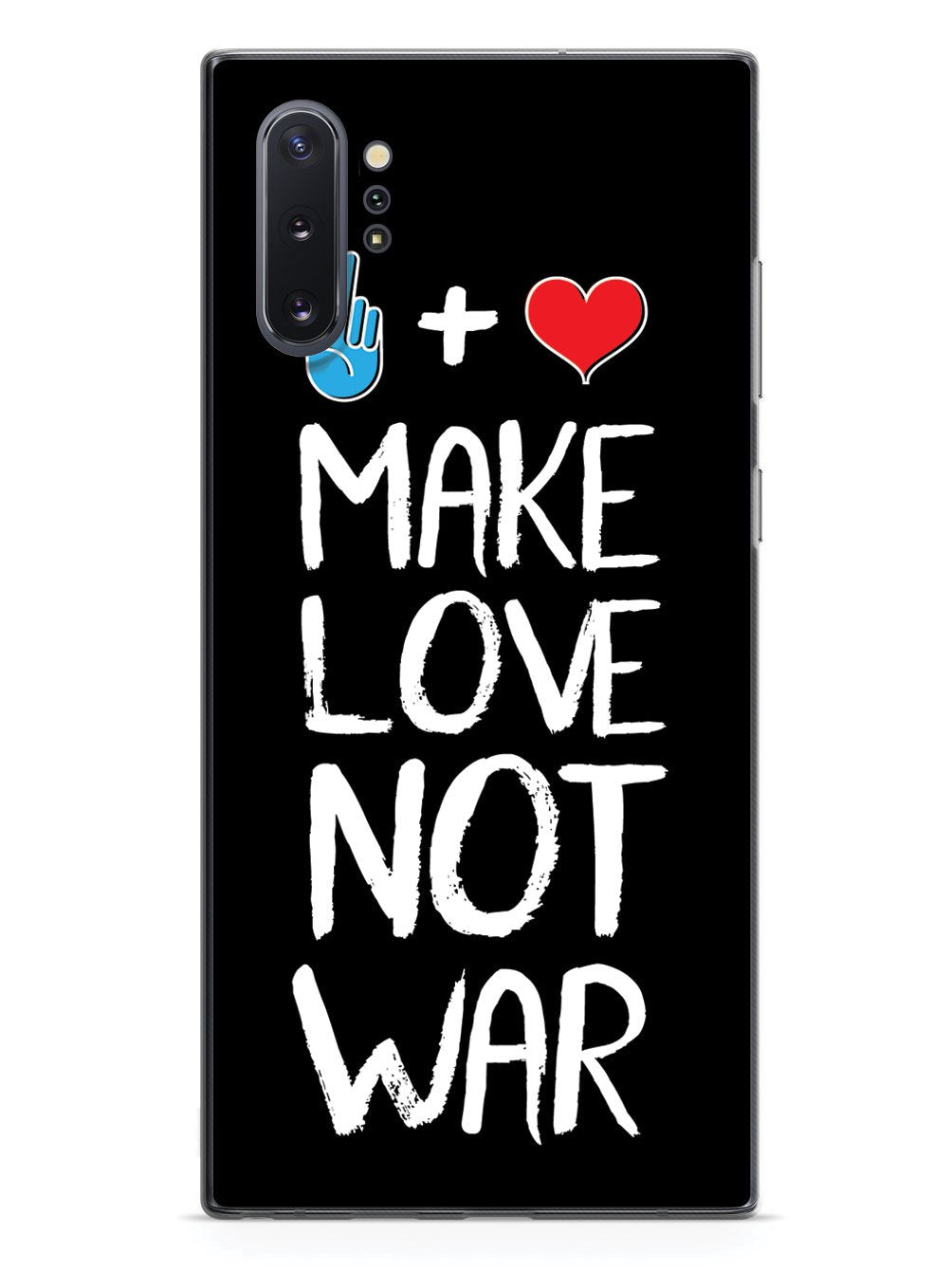Make Love Not War - Black Case