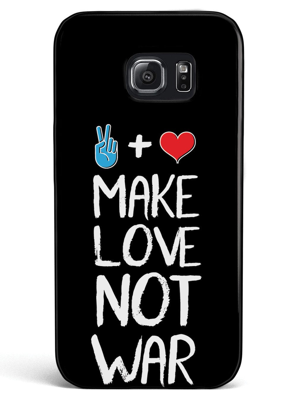 Make Love Not War - Black Case