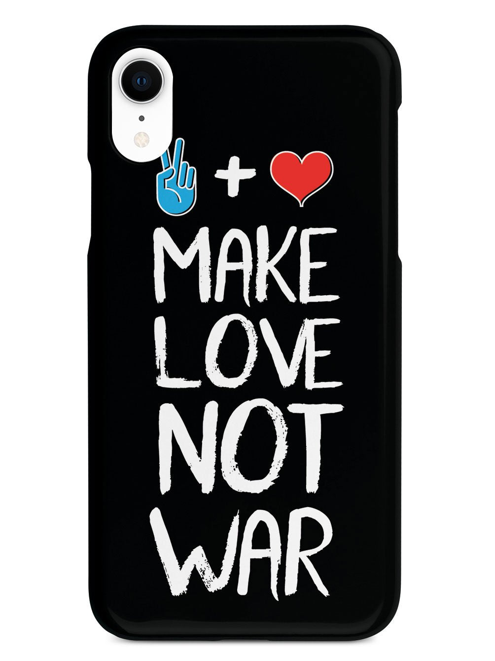 Make Love Not War - Black Case