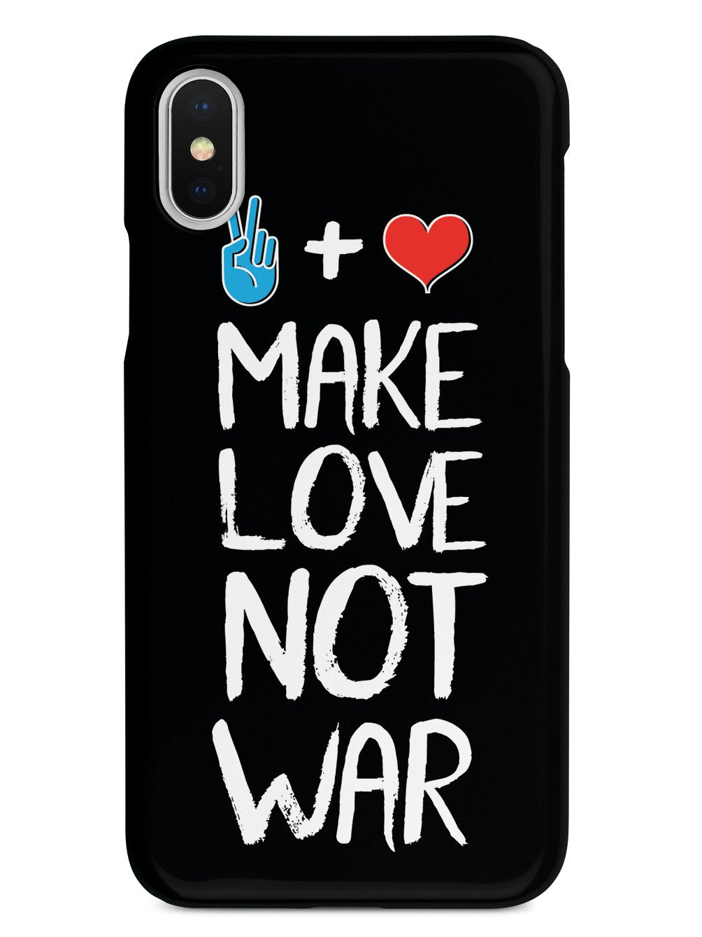 Make Love Not War - Black Case