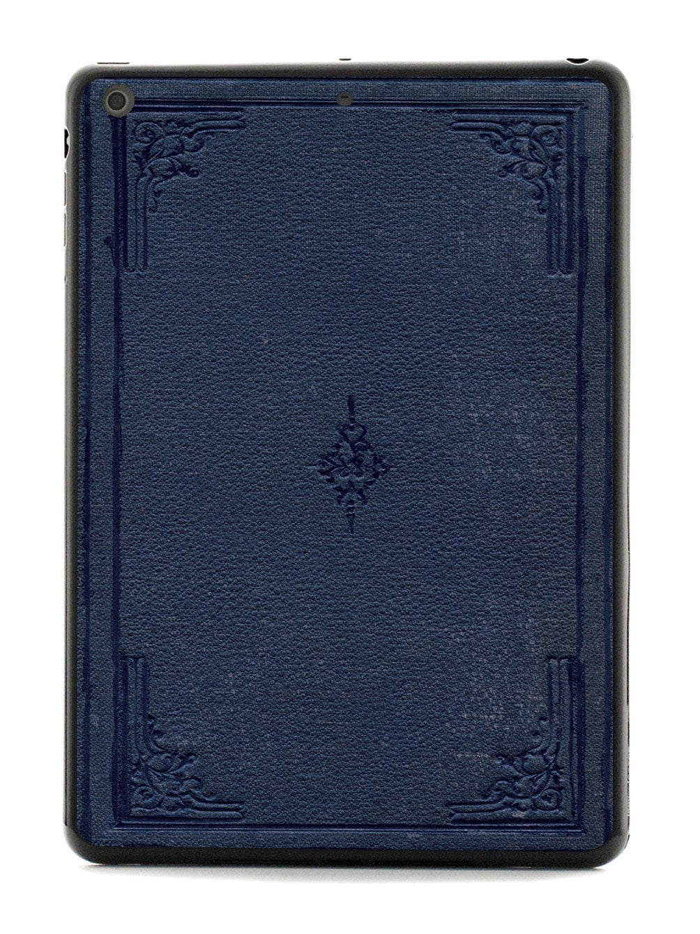 Dark Blue Book Cover - Black Case