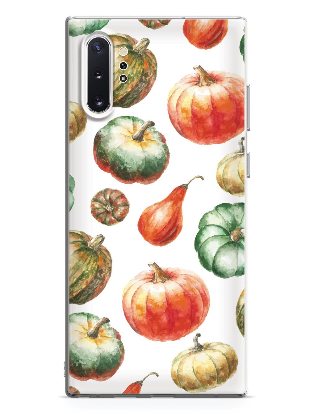 Watercolor Pumpkins - White Case