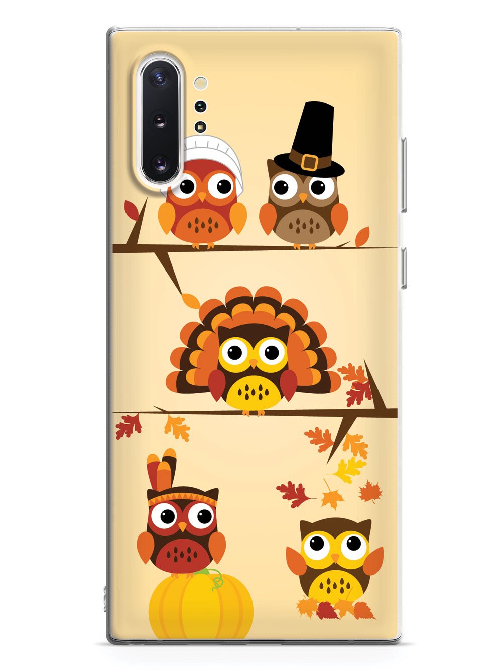 Thanksgiving Owls - White Case