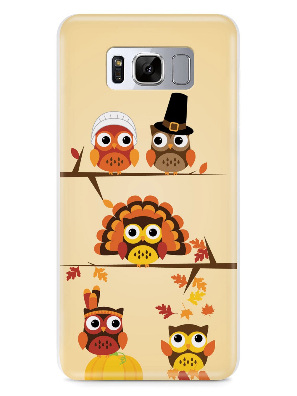 Thanksgiving Owls - White Case