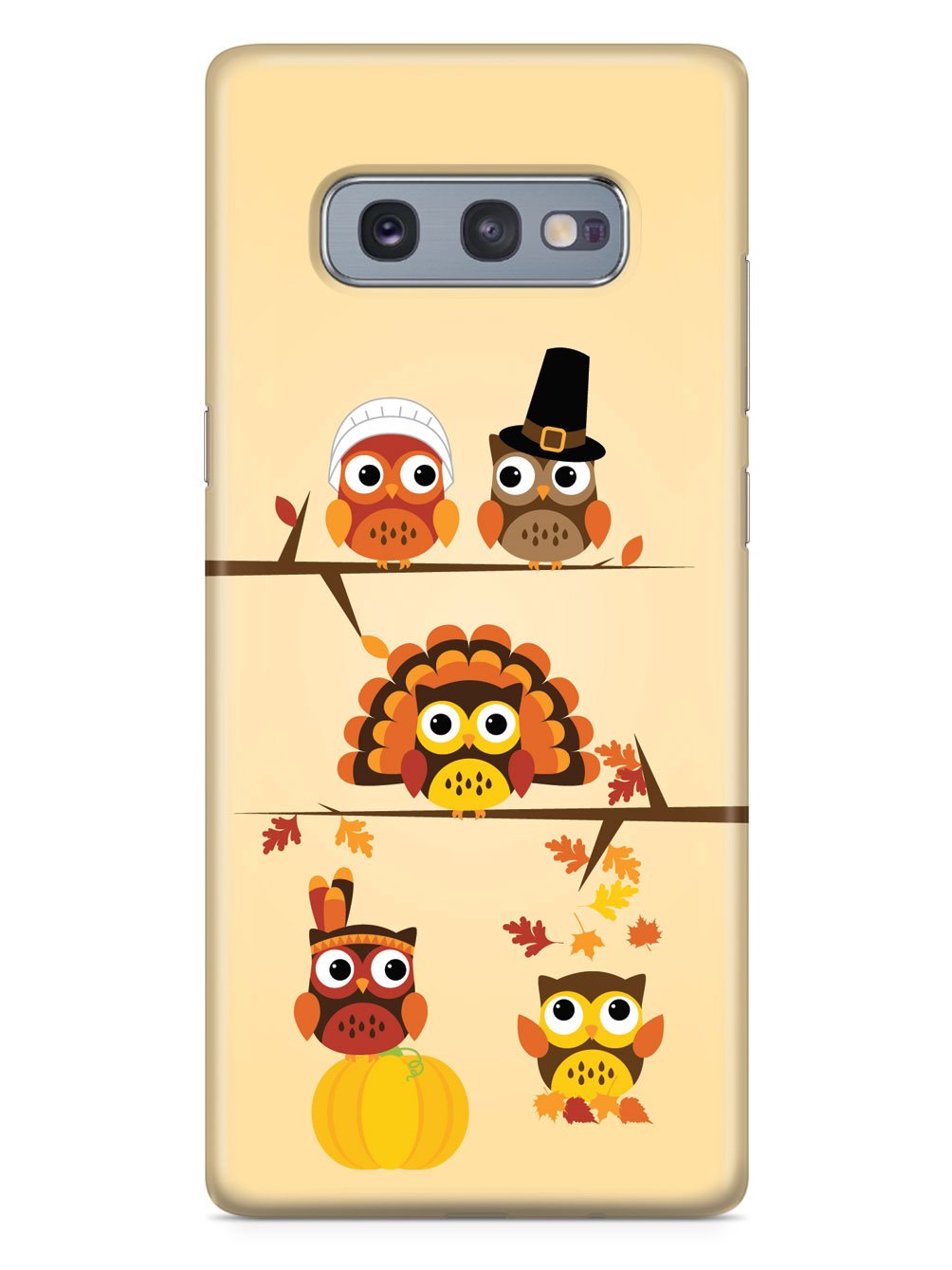 Thanksgiving Owls - White Case