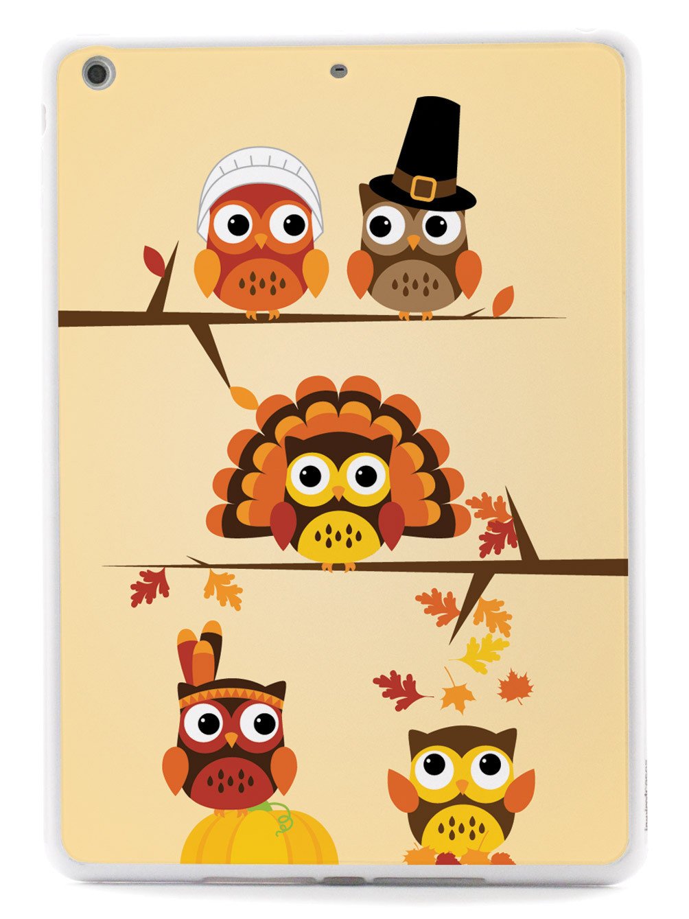 Thanksgiving Owls - White Case