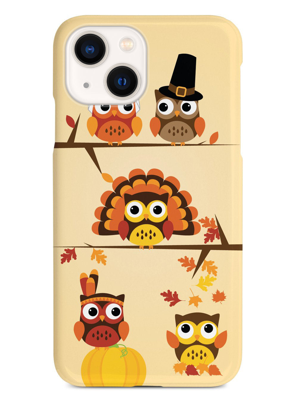 Thanksgiving Owls - White Case