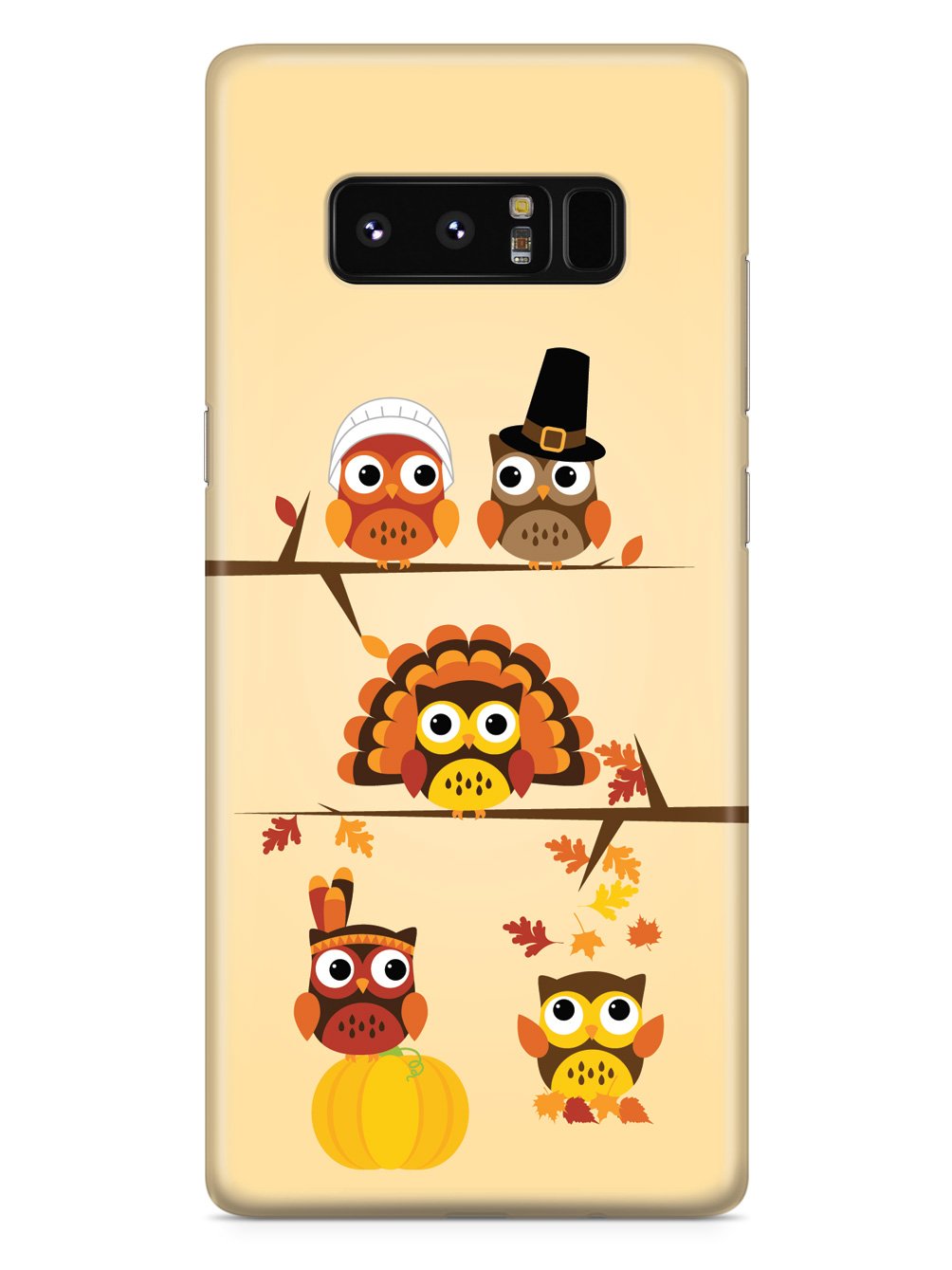 Thanksgiving Owls - White Case