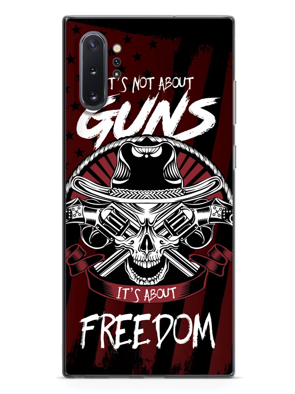 It's Not about Guns, It's About Freedom - Black Case