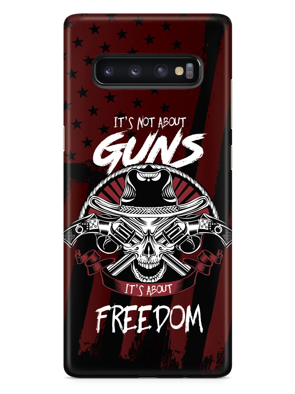 It's Not about Guns, It's About Freedom - Black Case