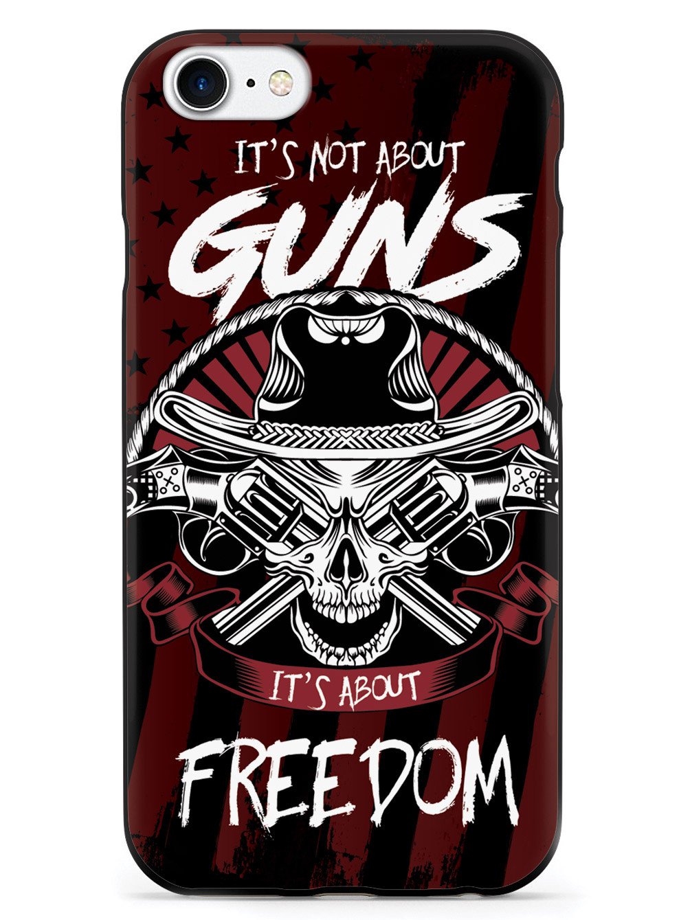 It's Not about Guns, It's About Freedom - Black Case