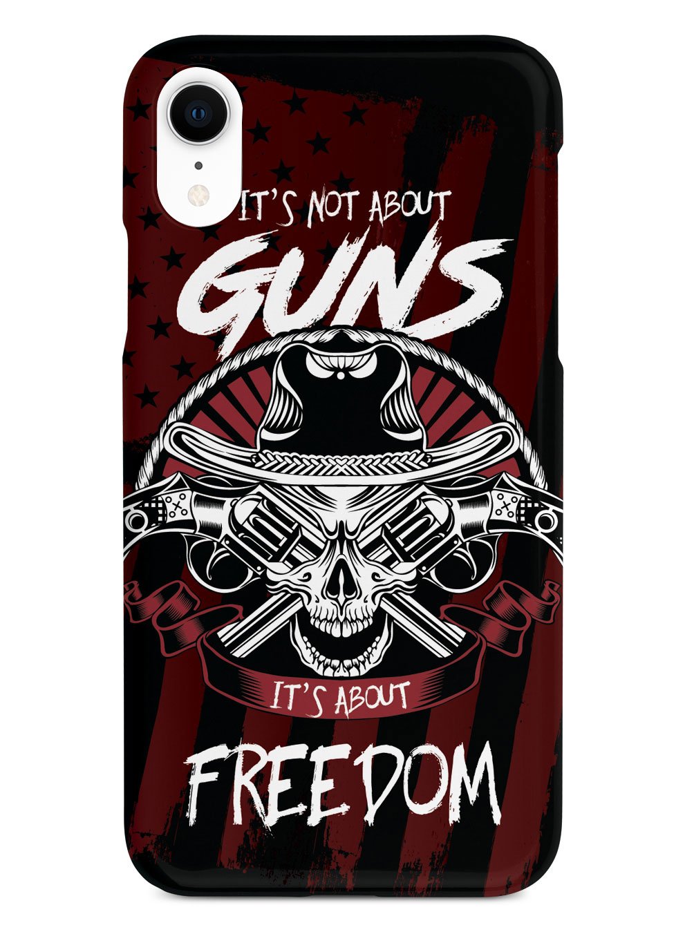 It's Not about Guns, It's About Freedom - Black Case