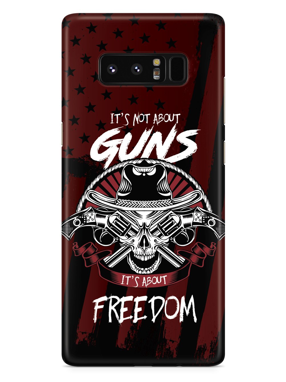 It's Not about Guns, It's About Freedom - Black Case