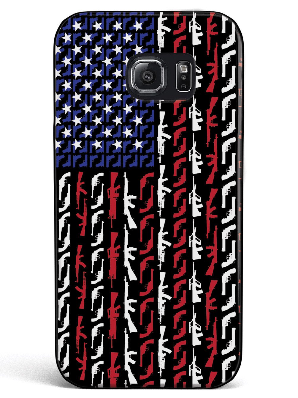 American Flag in Guns - Patriotic Colors Case