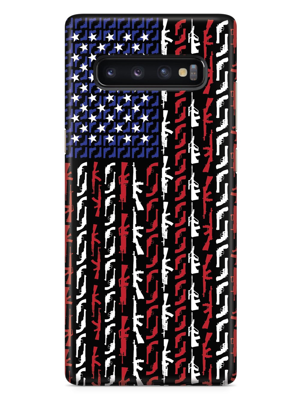 American Flag in Guns - Patriotic Colors Case