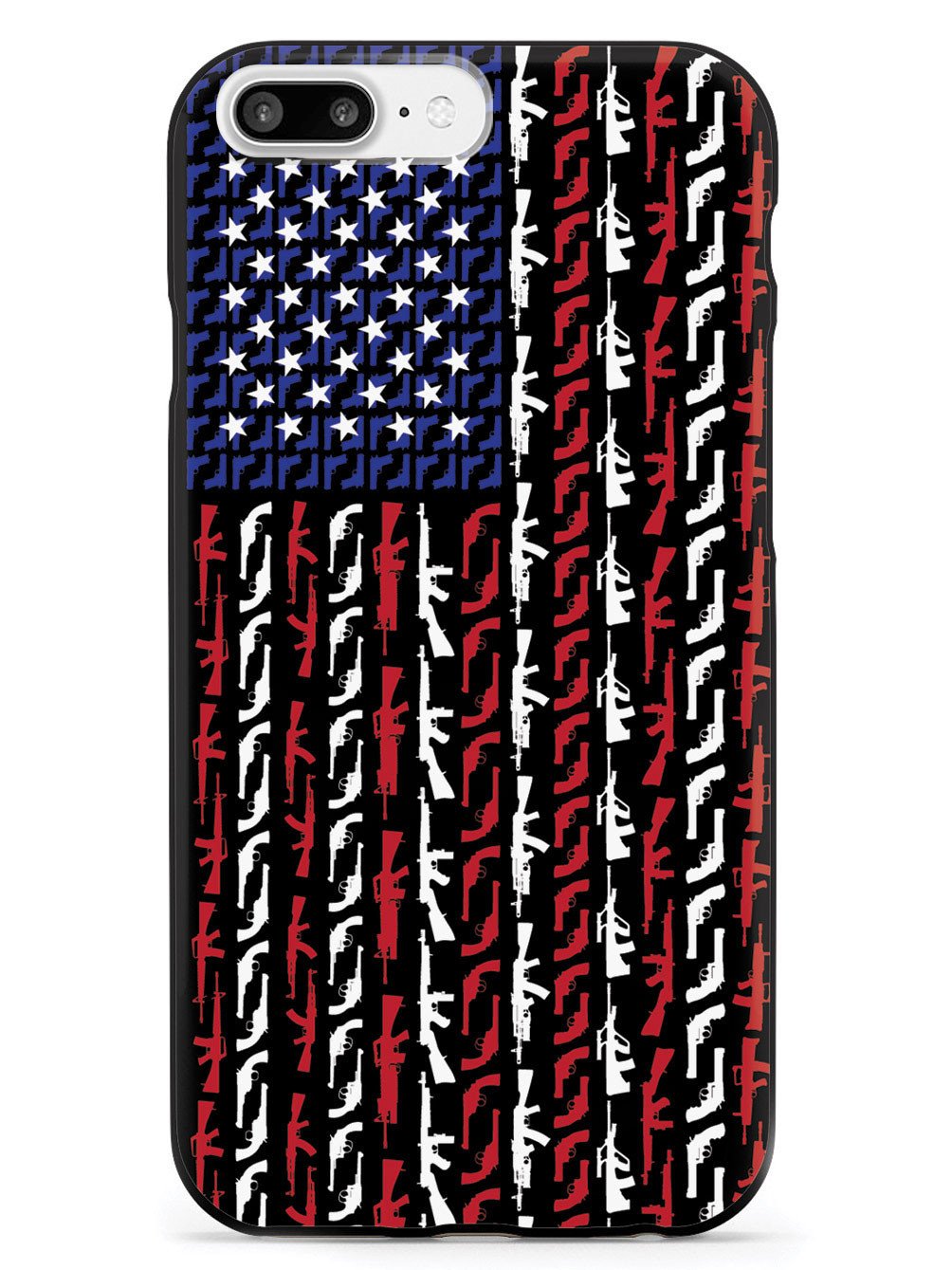 American Flag in Guns - Patriotic Colors Case