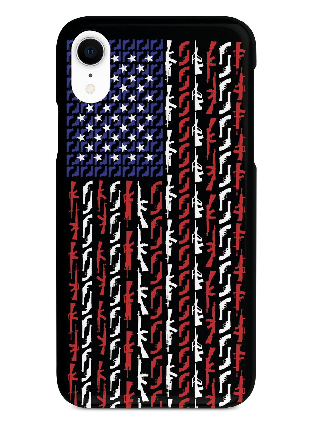 American Flag in Guns - Patriotic Colors Case