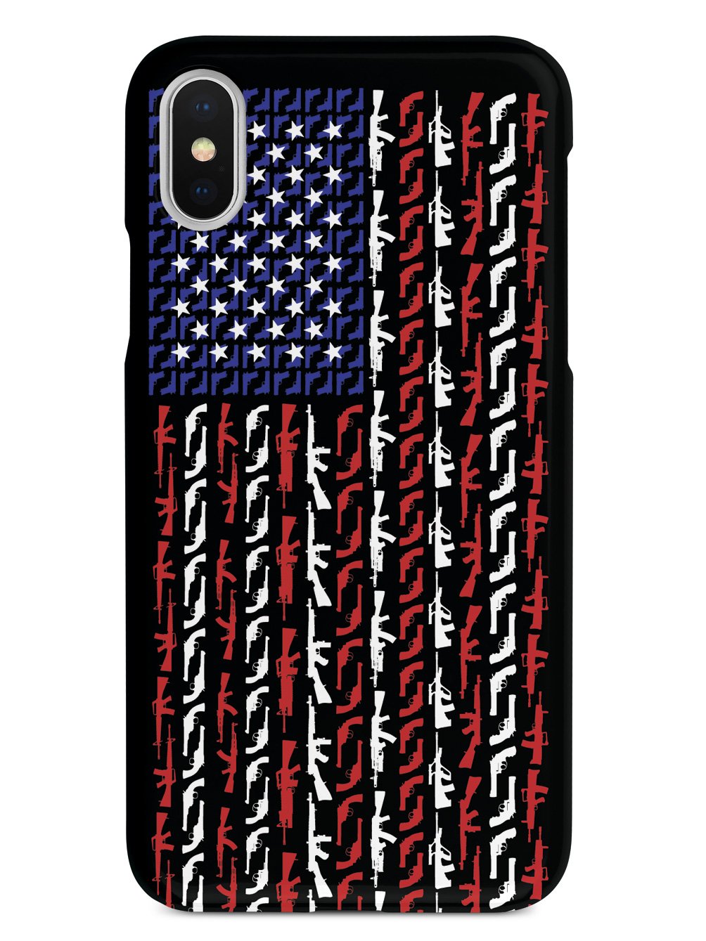 American Flag in Guns - Patriotic Colors Case