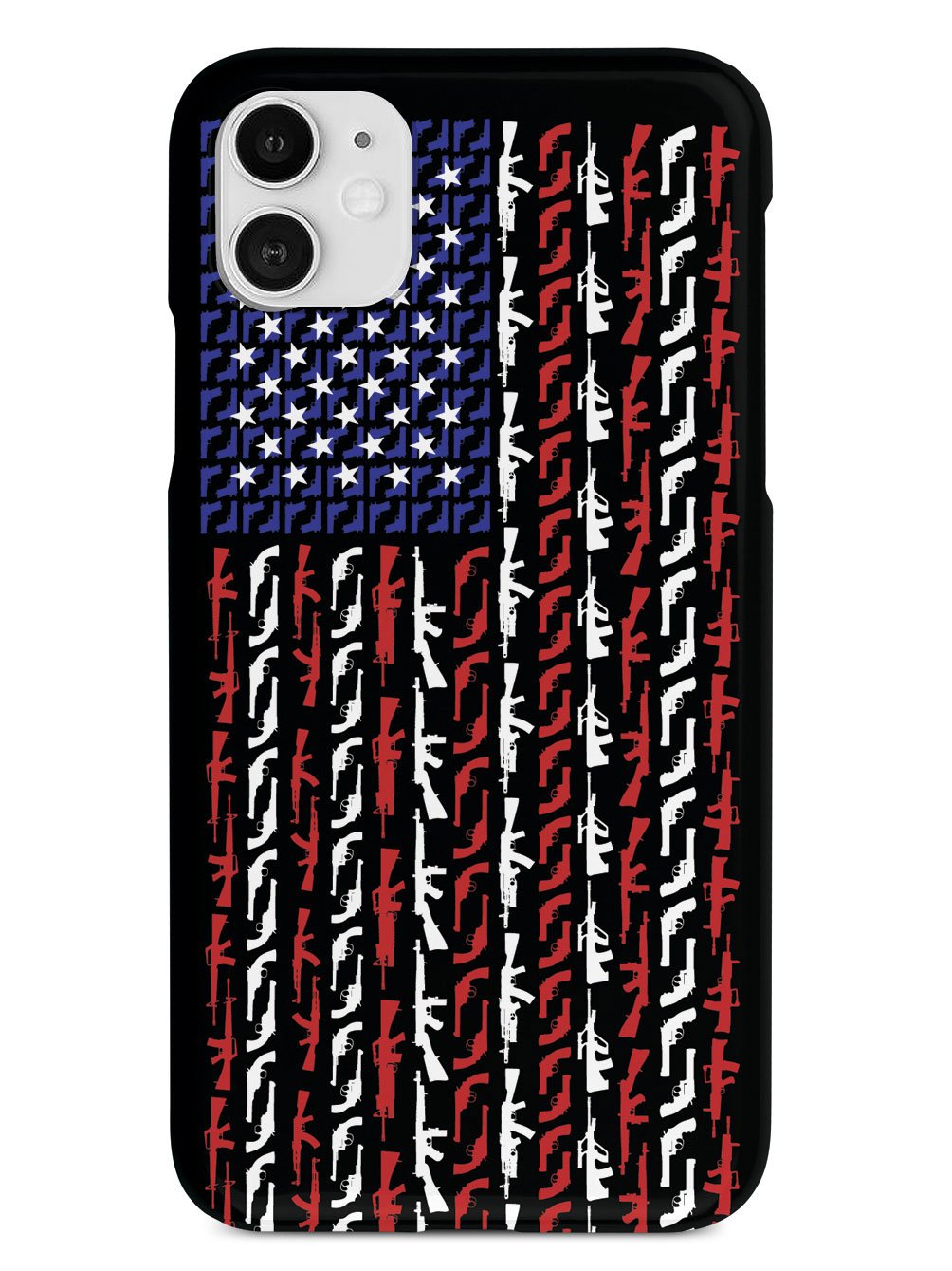 American Flag in Guns - Patriotic Colors Case