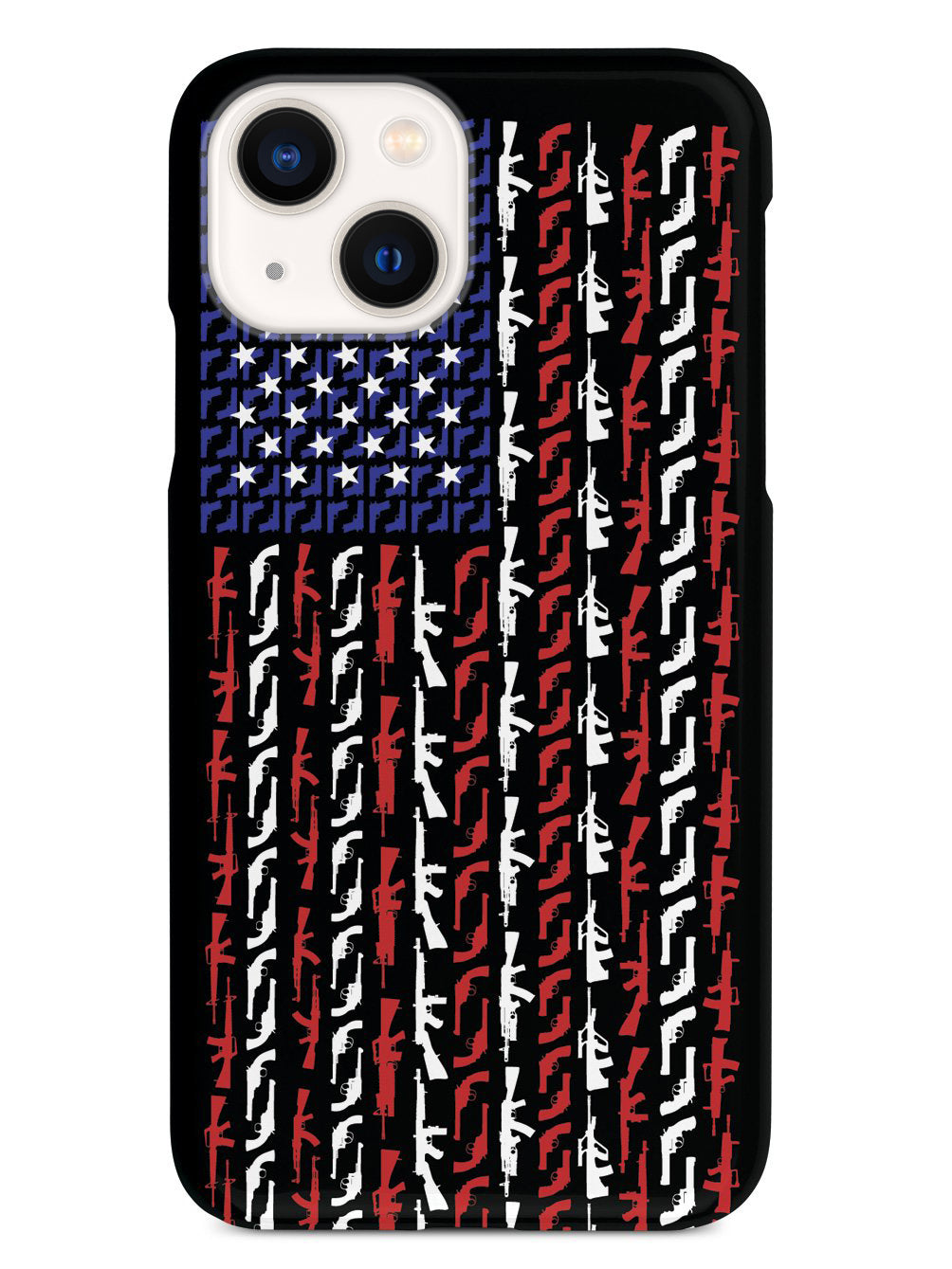 American Flag in Guns - Patriotic Colors Case