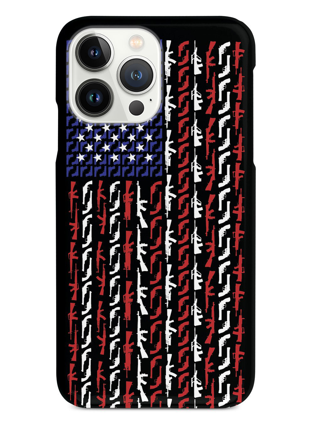 American Flag in Guns - Patriotic Colors Case