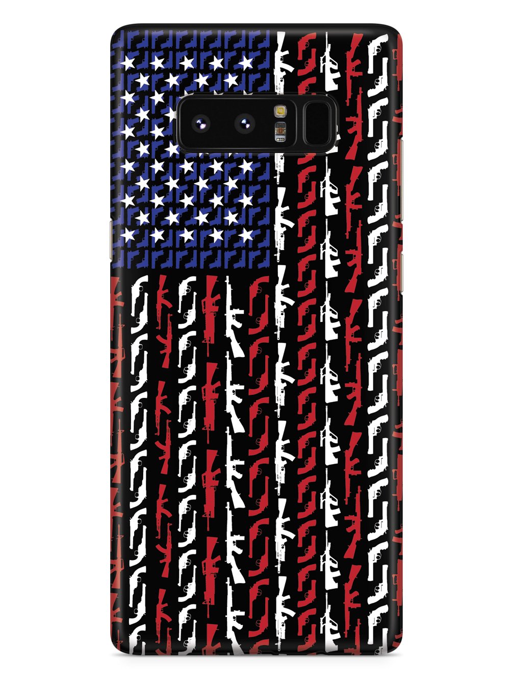 American Flag in Guns - Patriotic Colors Case