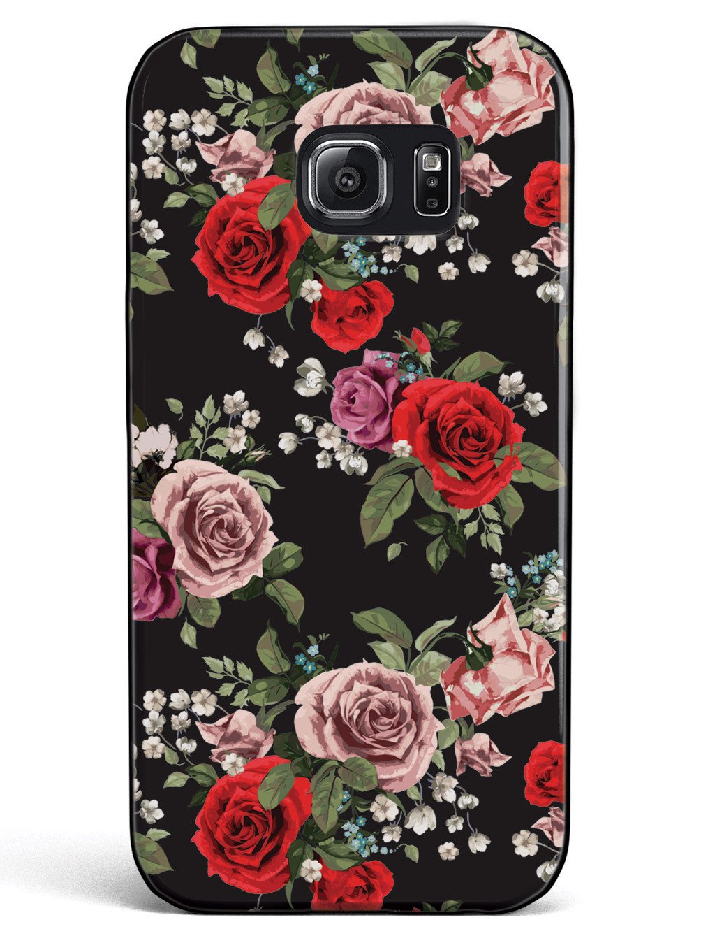 Vintage Roses - Black Case