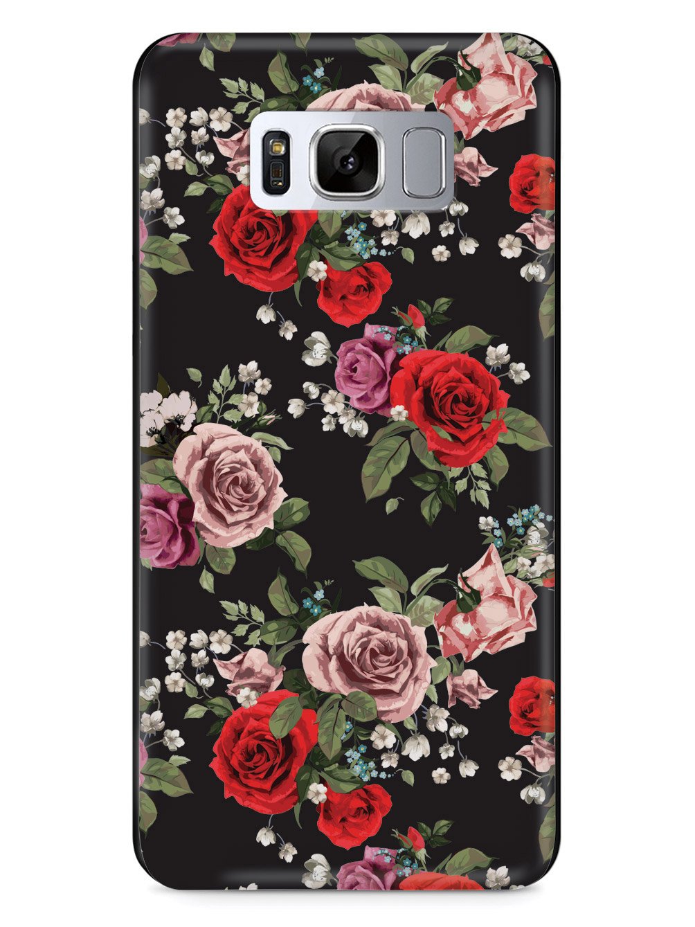 Vintage Roses - Black Case