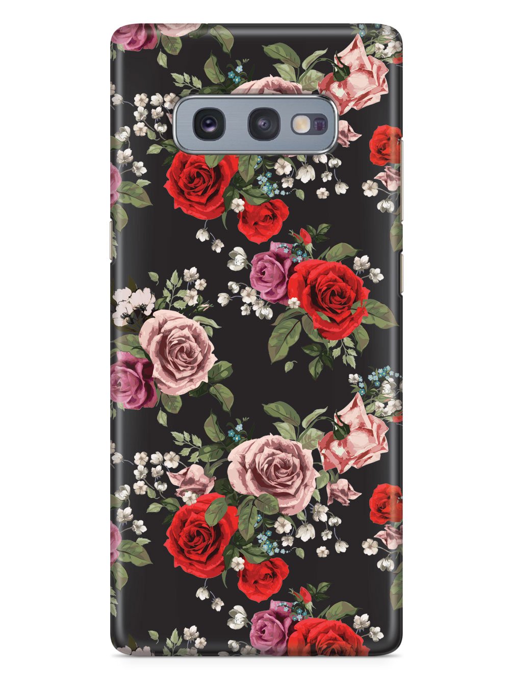 Vintage Roses - Black Case