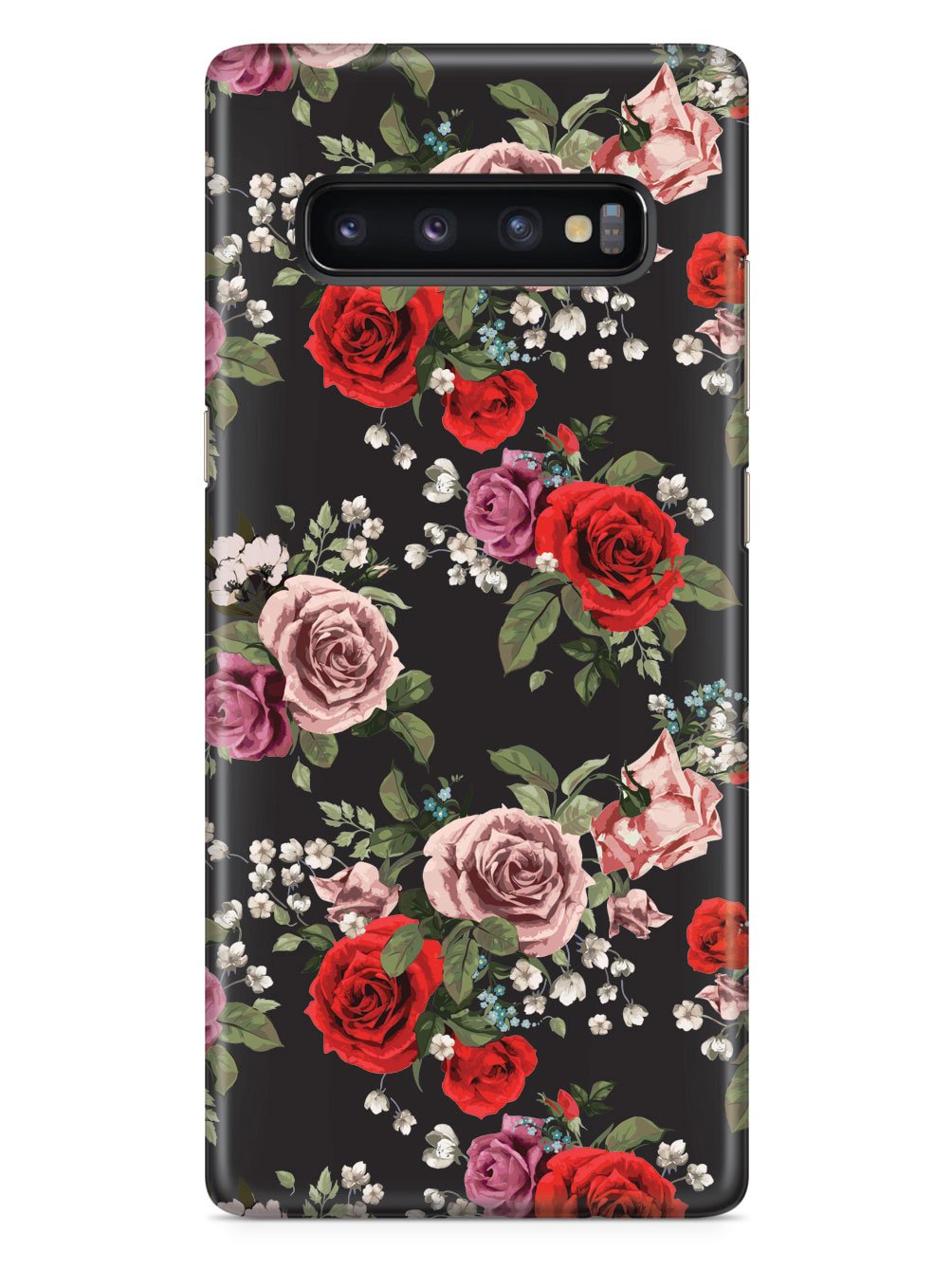 Vintage Roses - Black Case