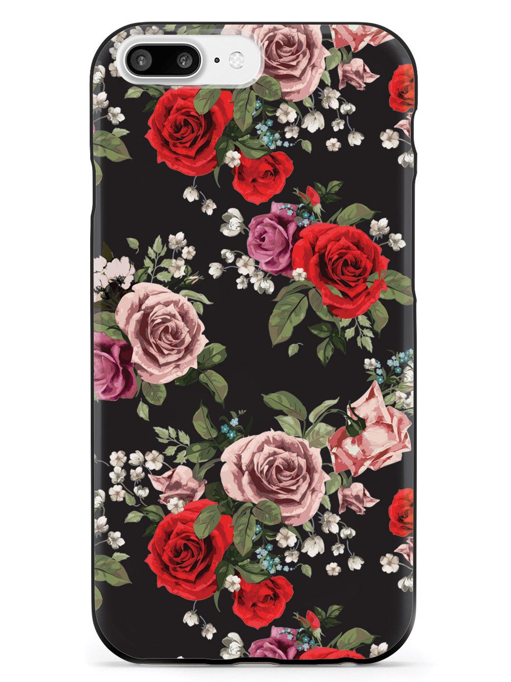 Vintage Roses - Black Case
