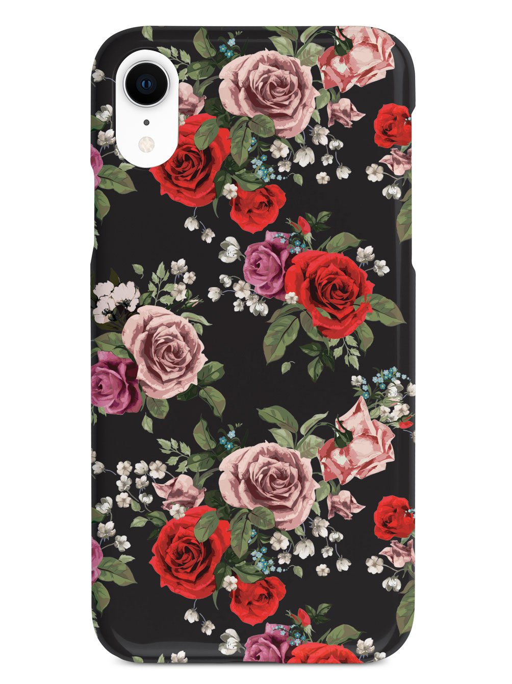 Vintage Roses - Black Case