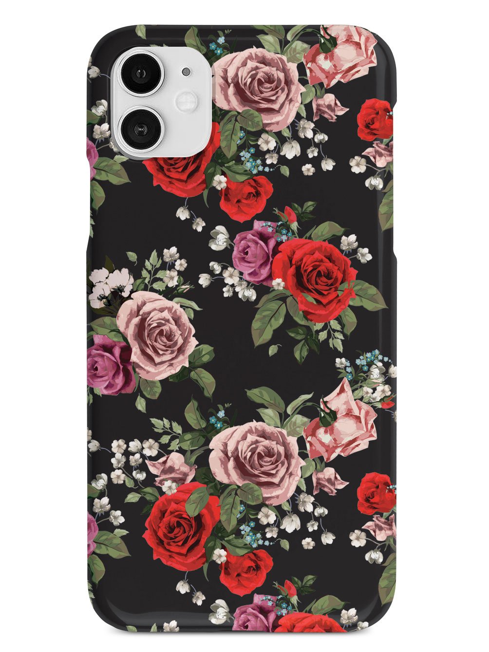 Vintage Roses - Black Case