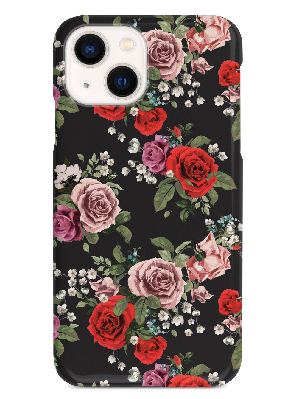 Vintage Roses - Black Case