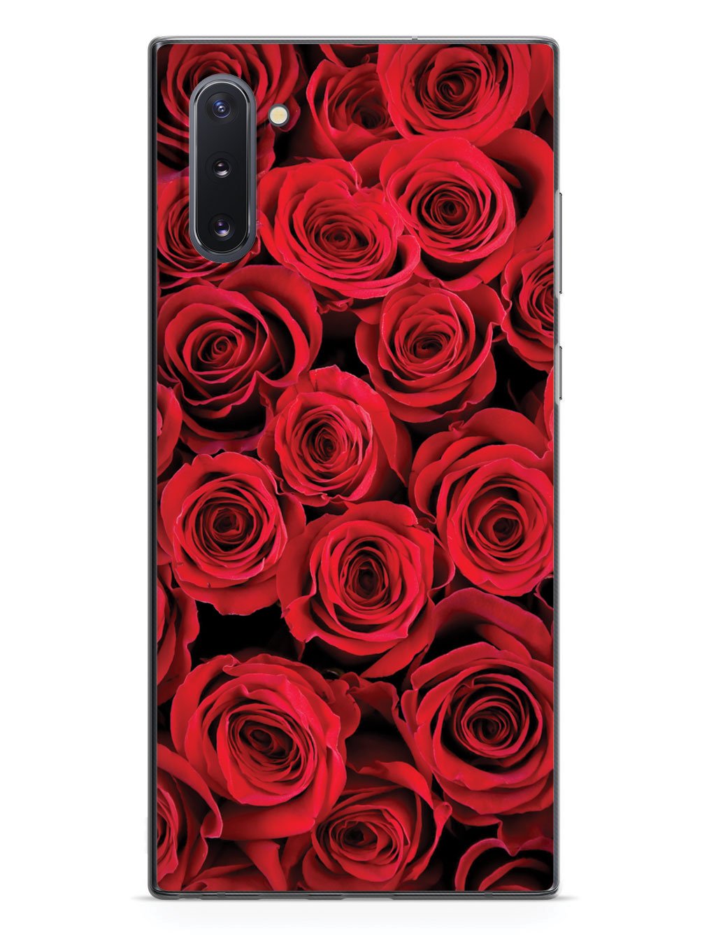 Red Roses - Black Case