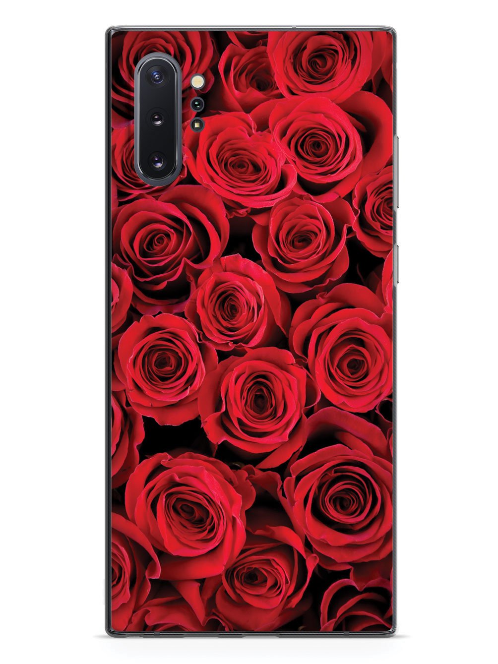 Red Roses - Black Case