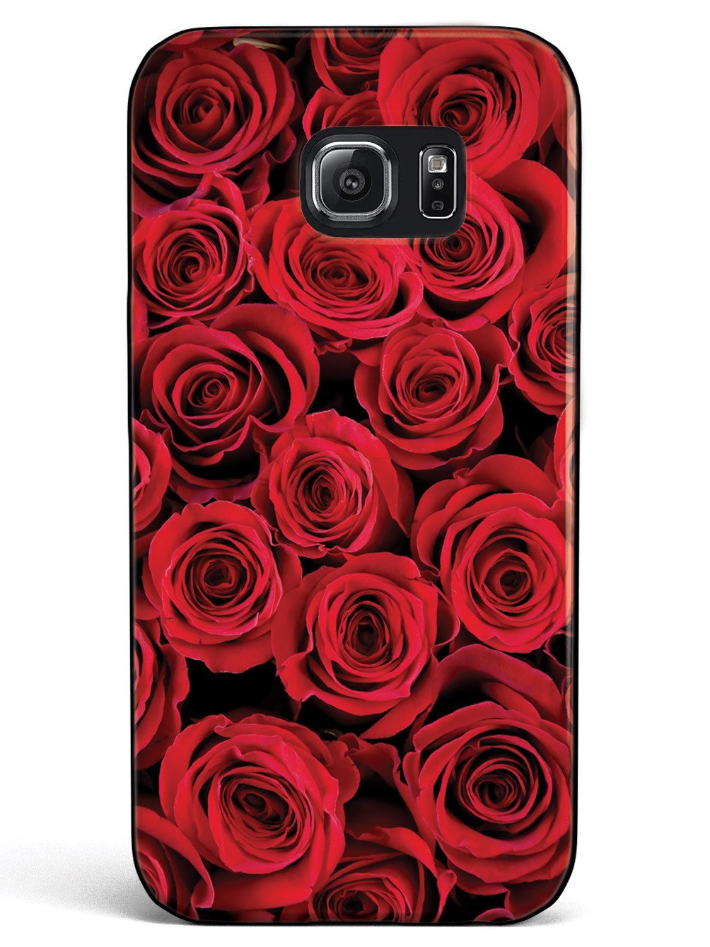 Red Roses - Black Case