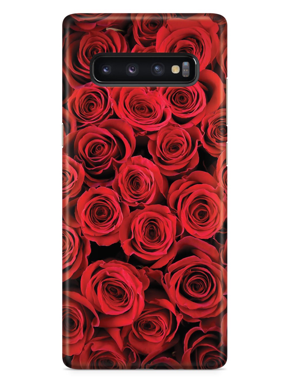 Red Roses - Black Case