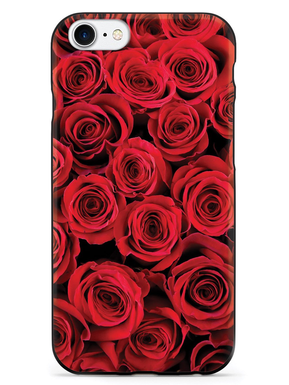 Red Roses - Black Case