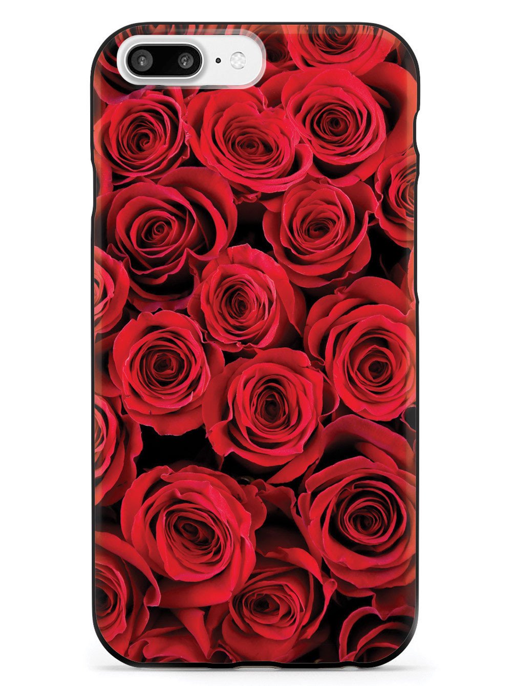 Red Roses - Black Case