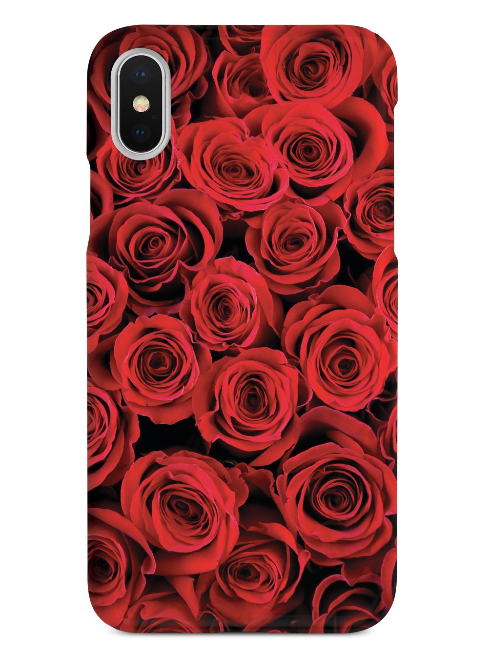 Red Roses - Black Case